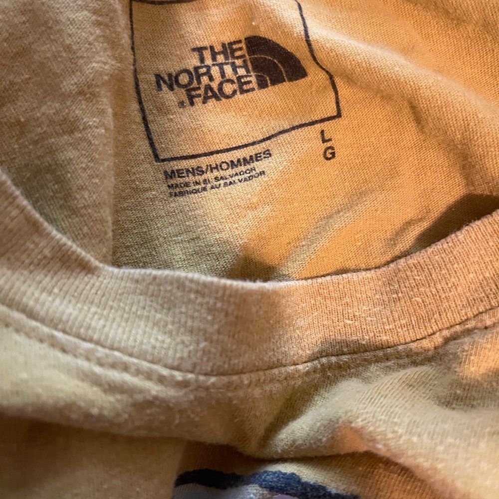 The North Face Graphic Mustard T-Shirt - Picture 7 of 7